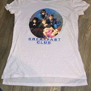 The Breakfast Club Graphic Teen T-Shirt - Light Pink